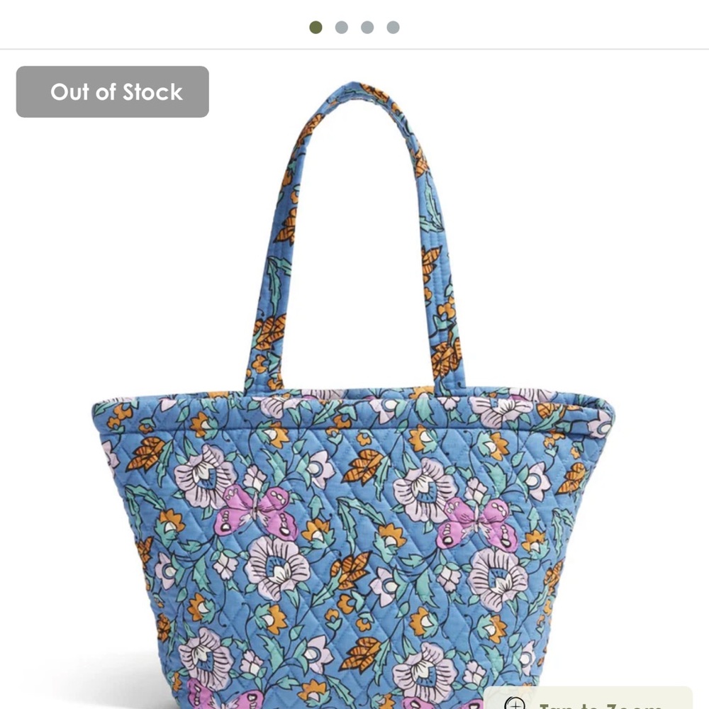 Vera Bradley East West Tote Bag - Picture 4 of 4